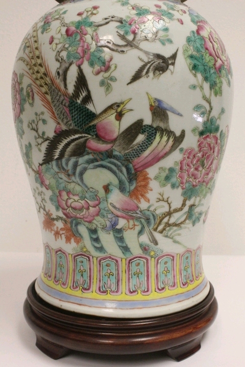 古玩陶瓷粉彩將軍罐拍賣，當前價格6800元