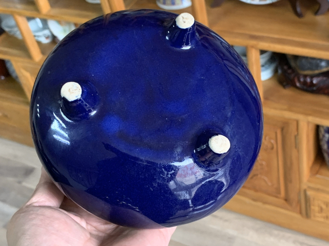 古玩陶瓷三足爐拍賣，當前價格1280元