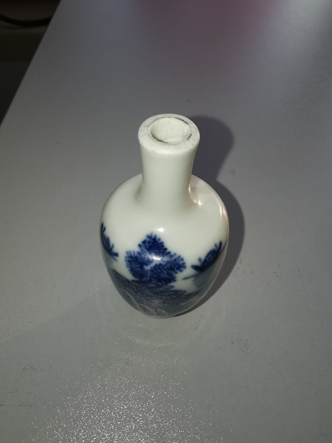 古玩陶瓷青花瓶拍賣，當(dāng)前價格1380元