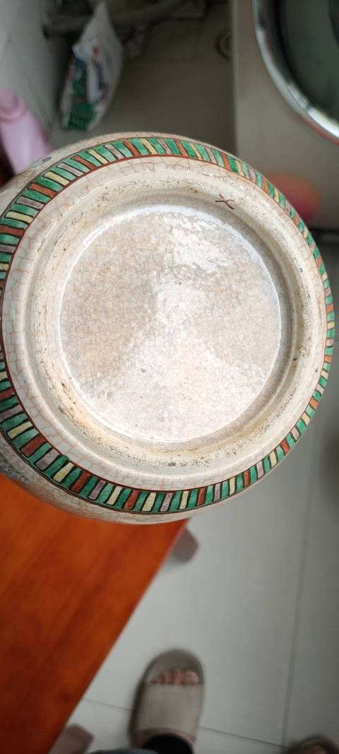 古玩陶瓷五彩罐拍賣，當前價格3800元