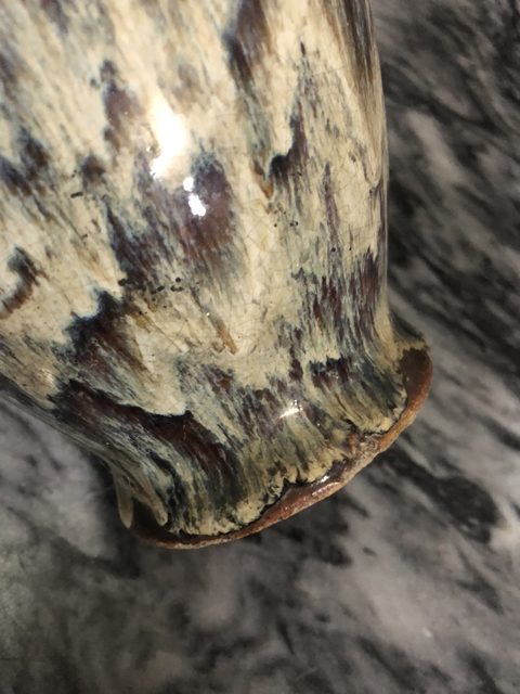 古玩陶瓷花釉瓶拍賣，當(dāng)前價格6800元