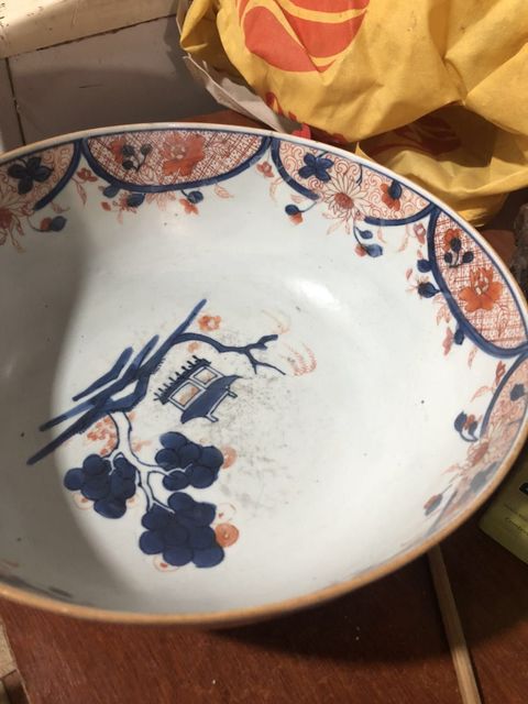 古玩陶瓷青花礬紅碗拍賣，當(dāng)前價格7800元