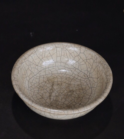 古玩陶瓷開片瓷碗拍賣，當前價格10800元