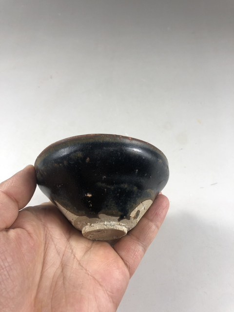 古玩陶瓷宋代福清窯黑釉盞拍賣,當前價格2000元