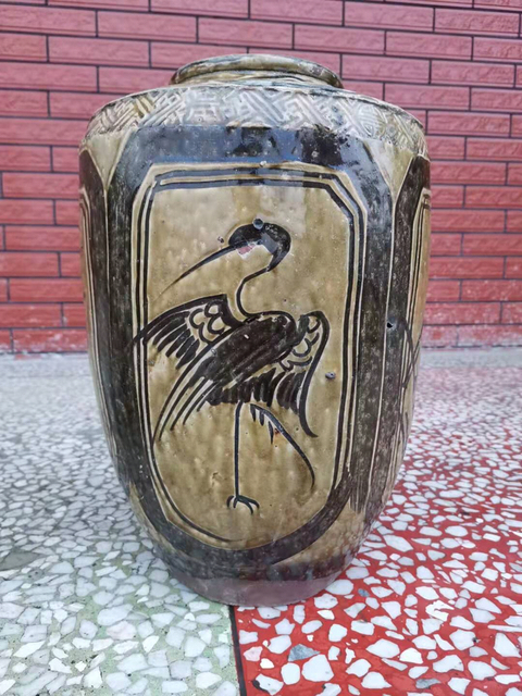 古玩陶瓷馬口窯罐拍賣，當前價格15800元