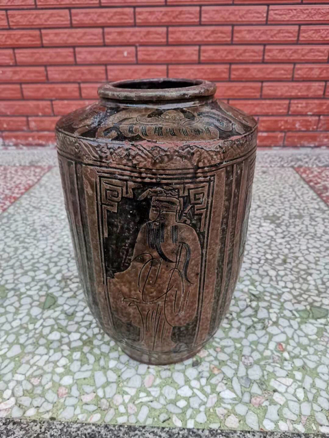 古玩陶瓷馬口窯罐拍賣，當前價格15800元