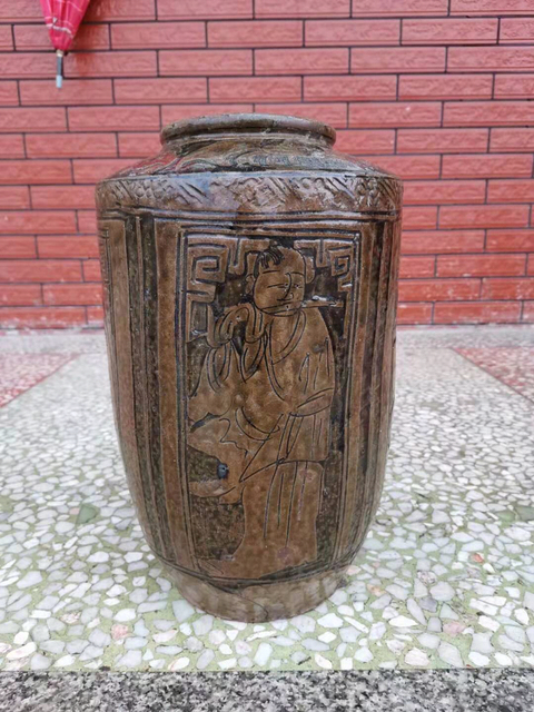 古玩陶瓷馬口窯罐拍賣，當前價格15800元