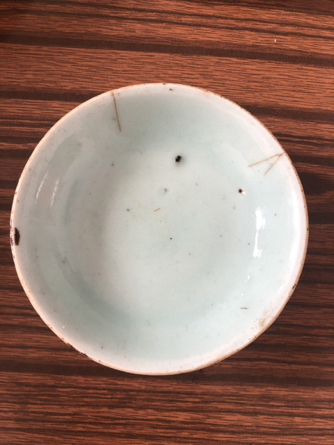 古玩陶瓷青花纏枝花卉紋盤拍賣，當前價格6800元