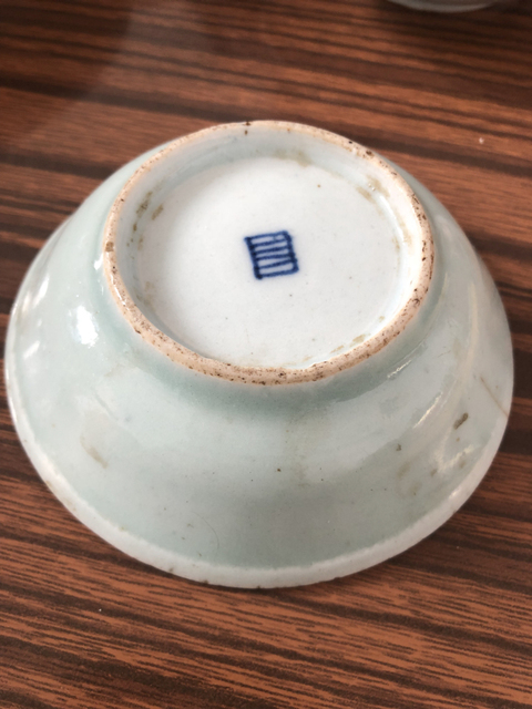 古玩陶瓷青花纏枝花卉紋盤拍賣，當前價格6800元