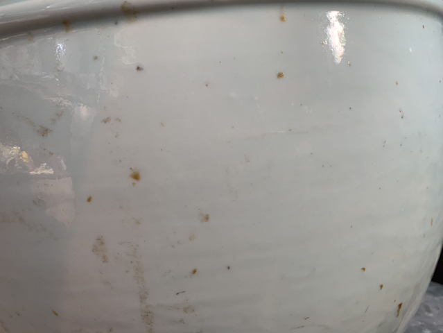 古玩陶瓷白釉缸拍賣，當前價格9600元