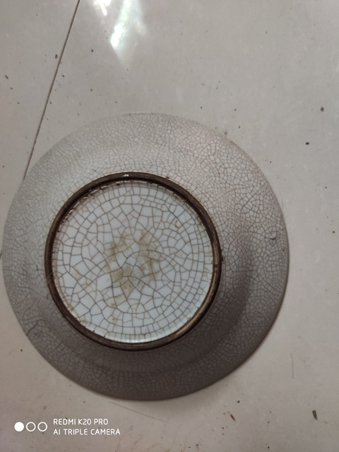 古玩陶瓷哥釉盤拍賣，當前價格13200元