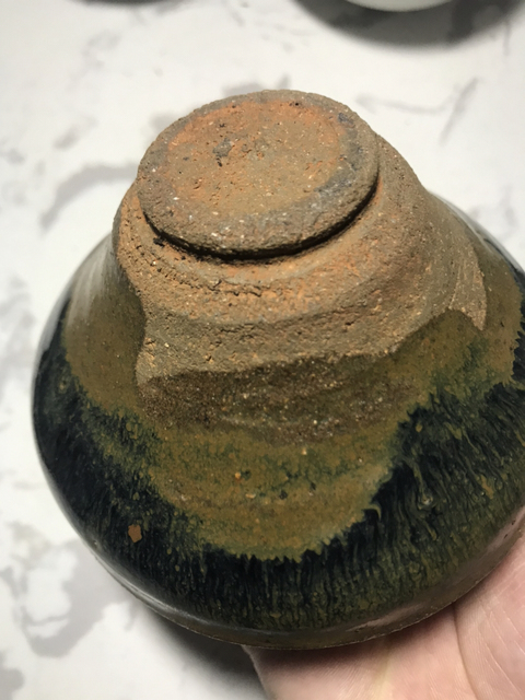 古玩陶瓷窯變黑釉兔毫盞拍賣，當(dāng)前價格2999元