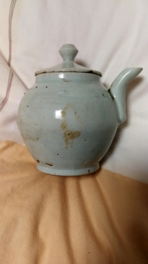 古玩陶瓷青白瓷壺拍賣，當前價格9800元