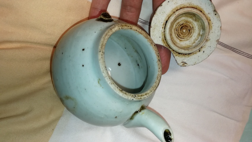 古玩陶瓷青白瓷壺拍賣，當前價格9800元