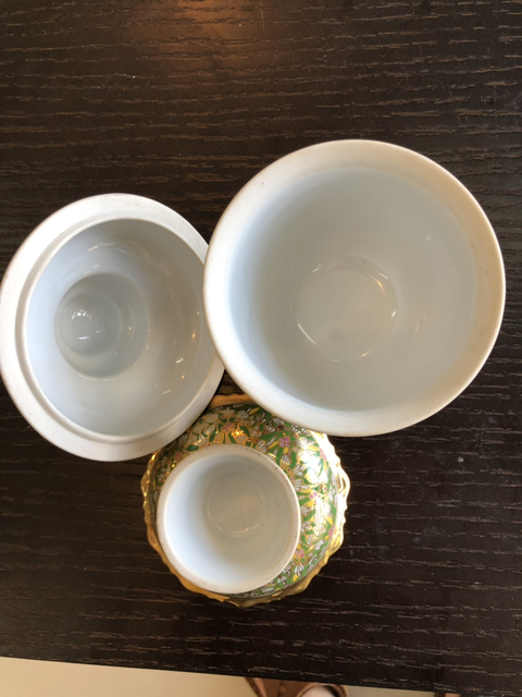 古玩陶瓷粉彩蓋碗拍賣，當前價格11000元