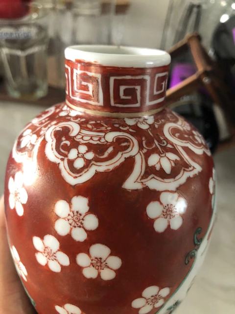 古玩陶瓷人物瓶拍賣，當前價格9000元