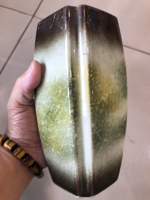 古玩陶瓷四方倭角瓶拍賣，當前價格2000元