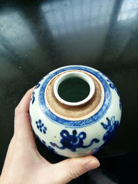 古玩陶瓷青花罐拍賣，當前價格4500元