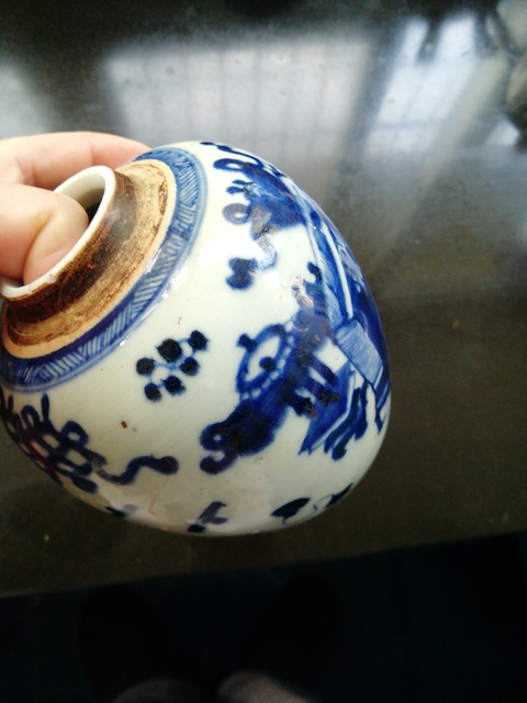 古玩陶瓷青花罐拍賣，當前價格4500元