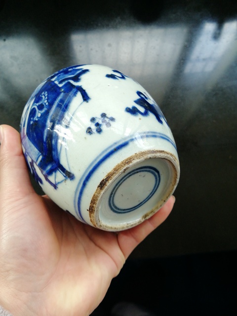 古玩陶瓷青花罐拍賣，當前價格4500元