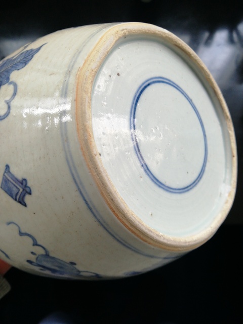 古玩陶瓷青花罐拍賣，當前價格12500元