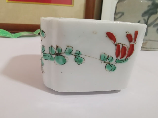 古玩陶瓷四方水盂拍賣，當前價格4000元