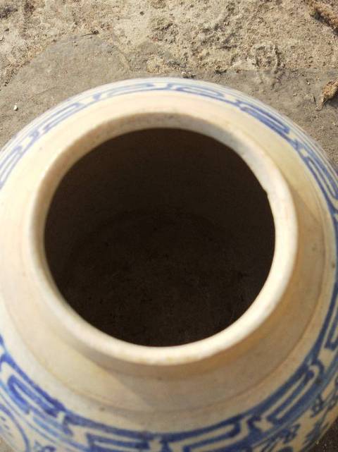 古玩陶瓷囍字紋罐拍賣，當前價格15800元