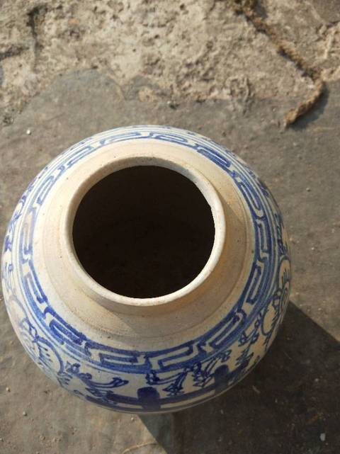 古玩陶瓷囍字紋罐拍賣，當前價格15800元