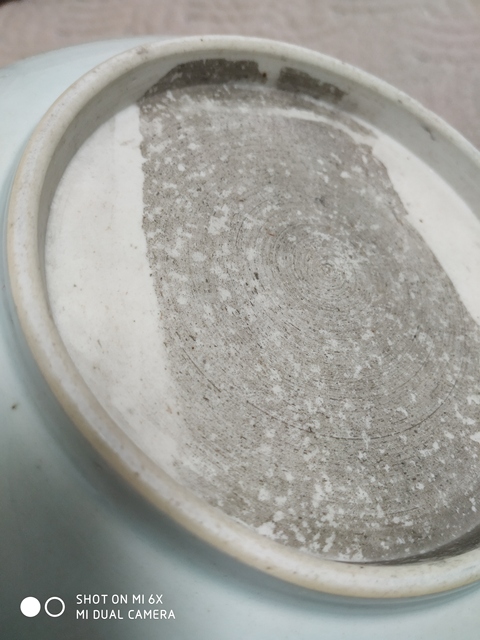 古玩陶瓷青花雙駿圖盤拍賣，當前價格5800元