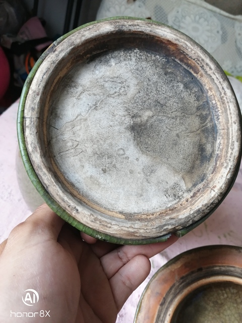 古玩陶瓷綠釉將軍罐拍賣，當(dāng)前價(jià)格5980元