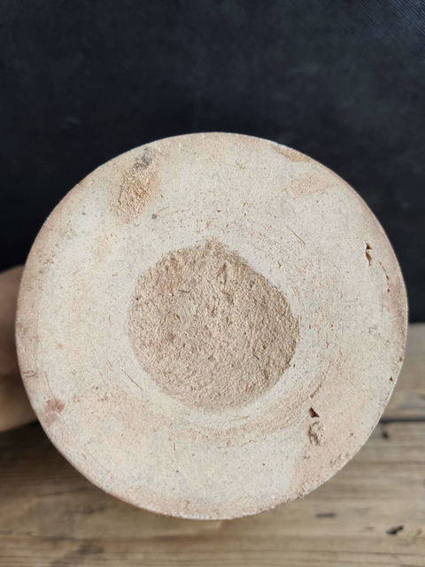 古玩陶瓷晚明 ?乳濁綠釉蓋罐拍賣,當前價格1500元