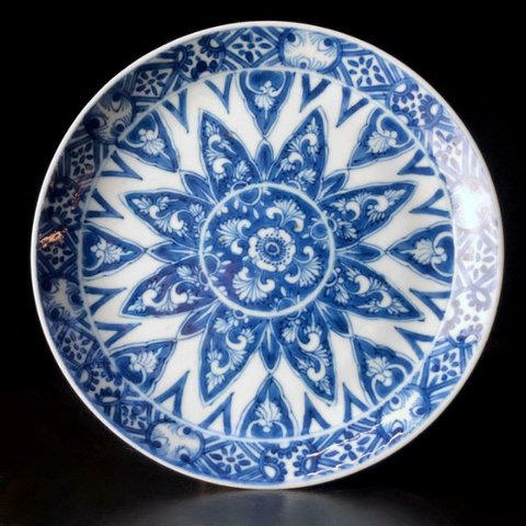 古玩陶瓷青花盤拍賣，當前價格8869元