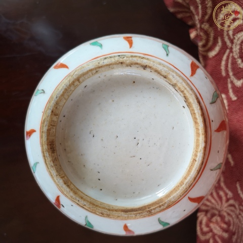 古玩陶瓷紅綠彩罐拍賣，當前價格10980元