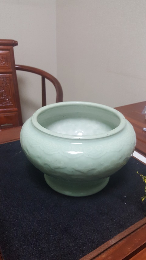 古玩陶瓷廣口罐拍賣，當前價格15000元