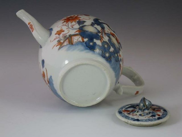 古玩陶瓷青花礬紅描金壺拍賣，當(dāng)前價(jià)格13880元