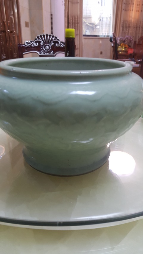 古玩陶瓷廣口罐拍賣，當前價格8000元