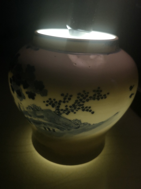 古玩陶瓷清光緒 ?青花嬰戲圖罐拍賣，當前價格11800元