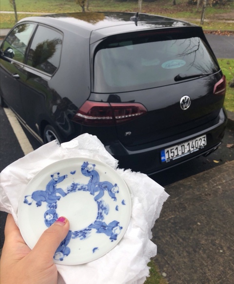 古玩陶瓷青花蓋碗拍賣，當前價格5000元