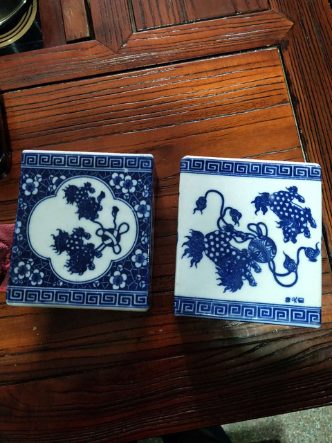 古玩陶瓷青花獅子繡球紋脈診拍賣，當前價格4500元