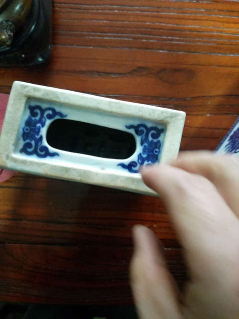 古玩陶瓷青花獅子繡球紋脈診拍賣，當前價格4500元