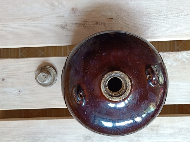 古玩陶瓷暖腳壺拍賣(mài)，當(dāng)前價(jià)格3000元