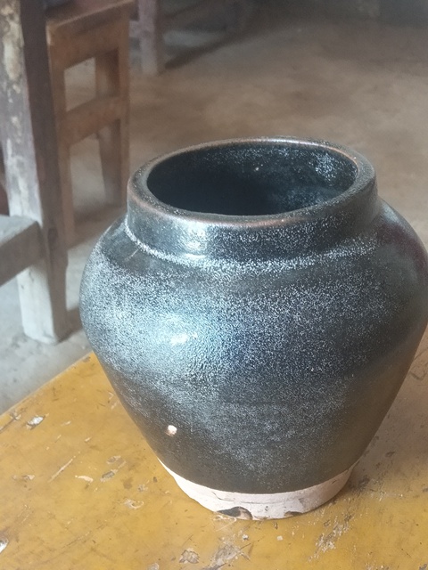 古玩陶瓷醬釉罐拍賣，當前價格3500元