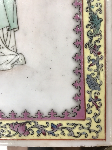 古玩陶瓷瓷板畫拍賣，當(dāng)前價(jià)格12000元