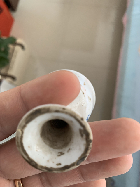 古玩陶瓷高足杯拍賣，當前價格7000元