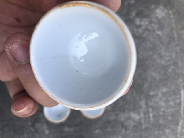 古玩陶瓷小酒盅拍賣，當前價格4000元