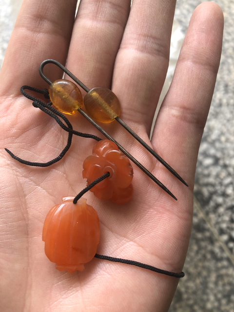 古玩玉器瑪瑙件拍賣，當(dāng)前價(jià)格2888元