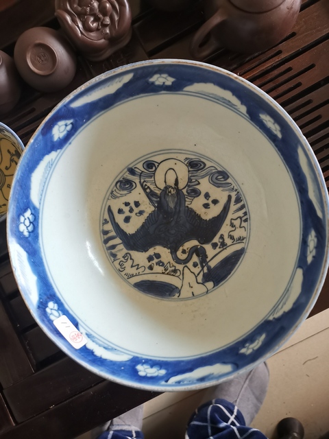 古玩陶瓷青花碗拍賣，當前價格15000元