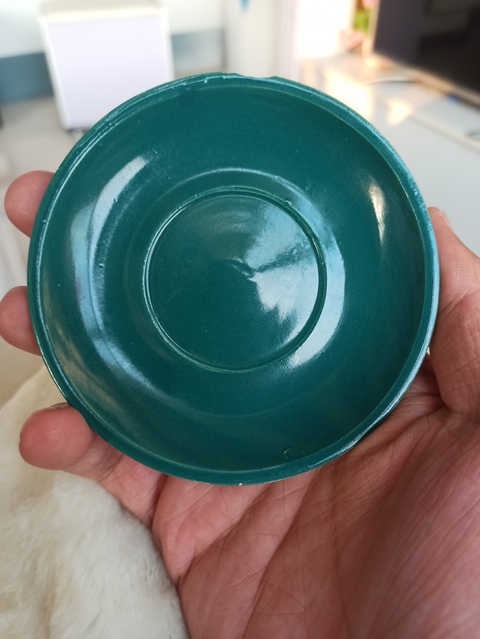 古玩陶瓷綠釉盤拍賣，當前價格8000元