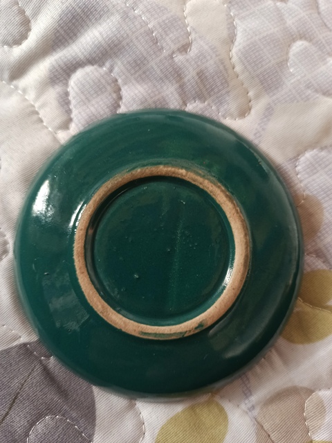 古玩陶瓷綠釉盤拍賣，當前價格8000元