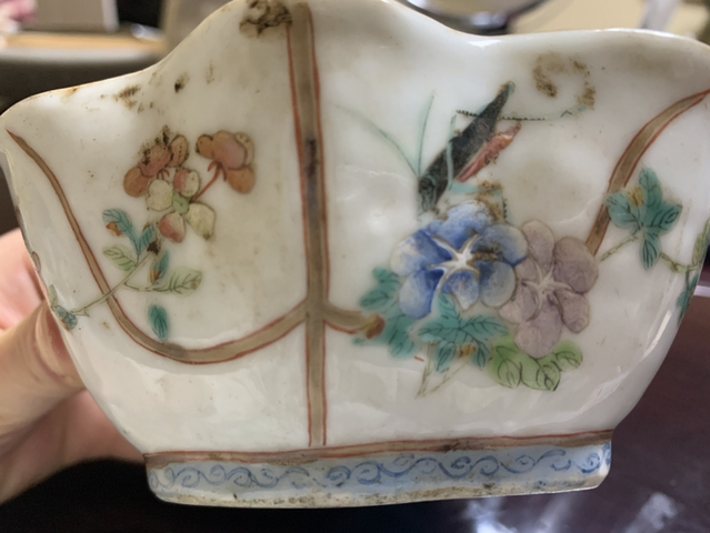 古玩陶瓷粉彩盤拍賣，當前價格18000元